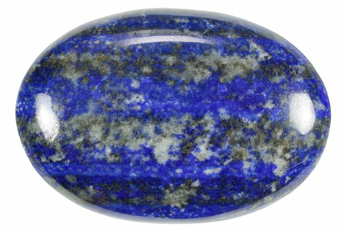 Polished Lapis Lazuli Palm Stone - Pakistan #352541